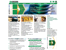 Tablet Screenshot of idcon.se